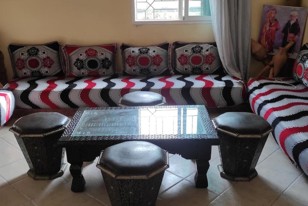 Charmant Appartement Dans Un Quartier Chic Et Calme Marraquexe Exterior foto